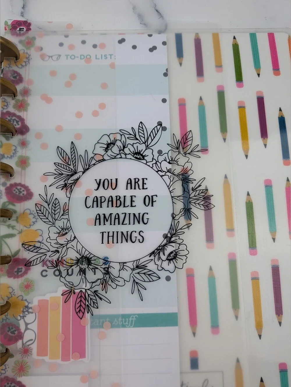The Happy Planner no calendar